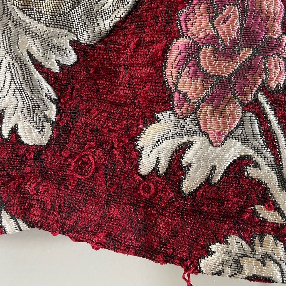 Zara Red Floral Mini Dress - Picture 9 of 15